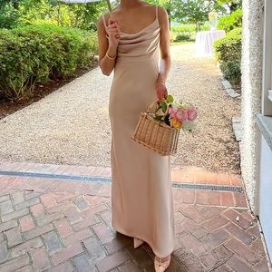Revelry Champagne Gold Dress
